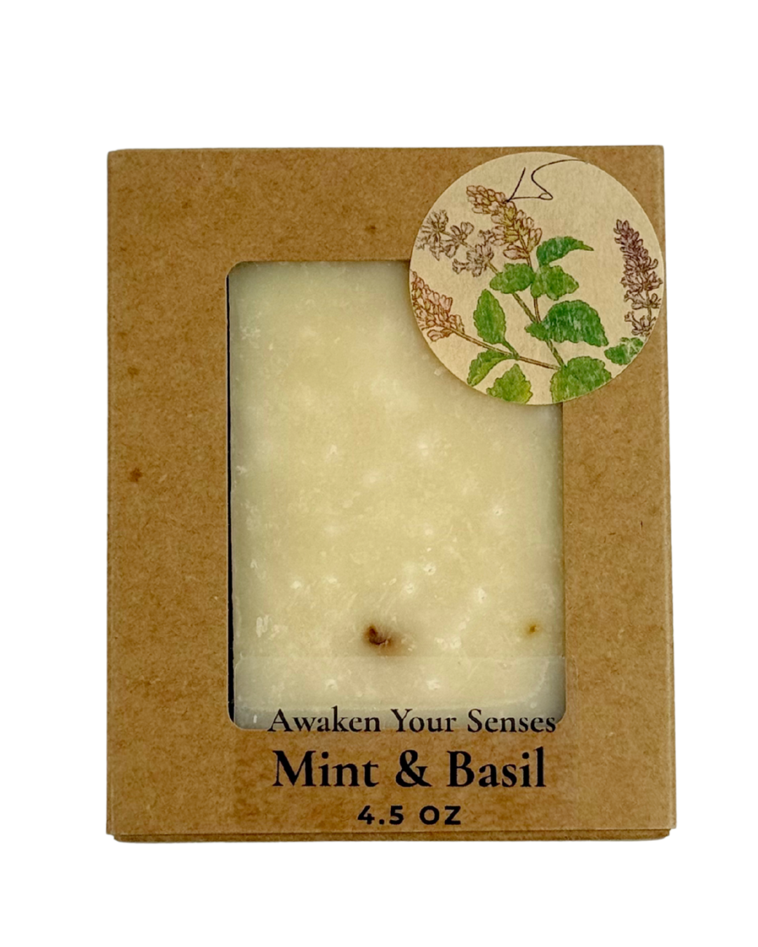 Mint & Basil Awaken Your Senses Soap Bar