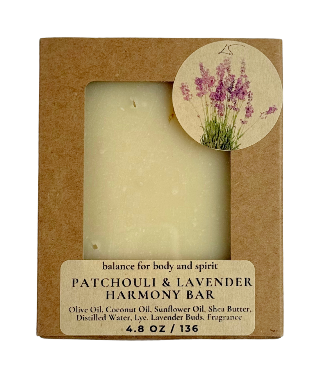 Patchouli & Lavender Harmony Bar
