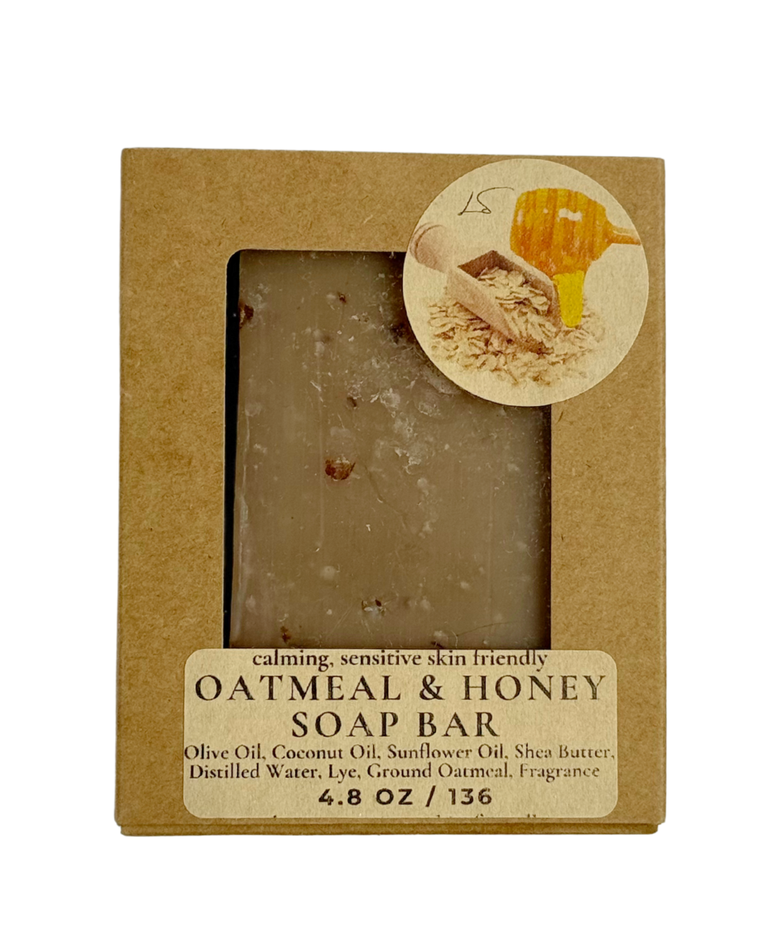 Oatmeal & Honey Soap Bar
